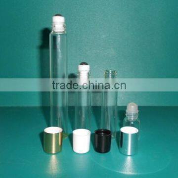 cosmetic glass roll on bottle