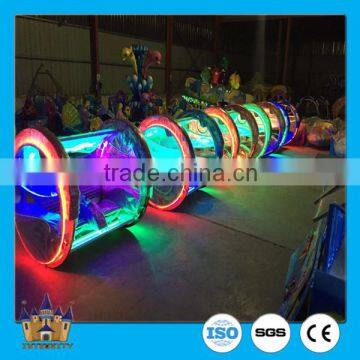 Factory Direct Sales Rotating Kid Ride , Outdoor Amusment Park Equipment Swing Happy Car With LED photo-5