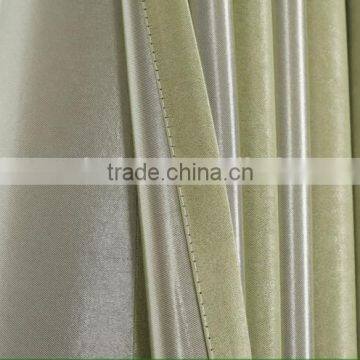 Green Striped Modern Hotel Blackout Curtain photo-6