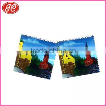 custom logo printed microfiber cleaning cloth for optical