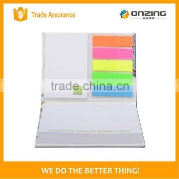 Cheap custom sticky memo pad advertisement with custom logo