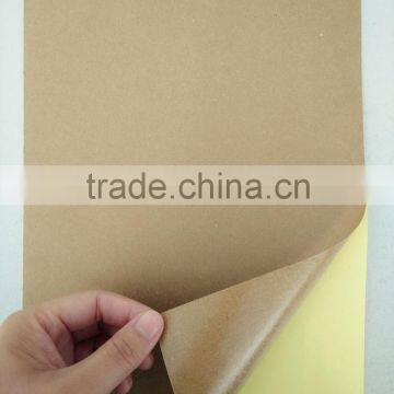 kraft paper self adhesive sticker label