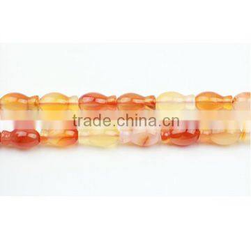 Wholesale Red Agate Flower Vase Beads Gemstone Beads(SL74187)