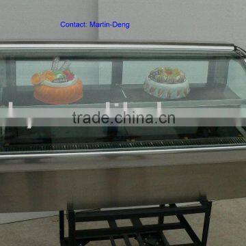 CE Counter Top Cake Display Showcase with LED Light