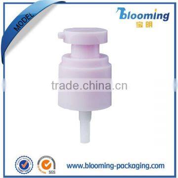 All plastic round shap cream pump treatment pump