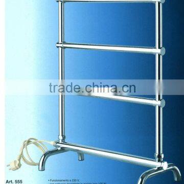 Steel Electric Wiring White Towel Rail HB-R5604