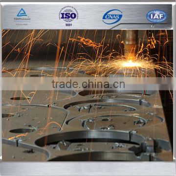 High quality carbon steel flame cutting parts metal fabrication service laser cutting parts