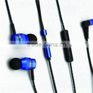 Unique Metal Stereo Audiophile Earphone/Headphone/Earbuds with mic