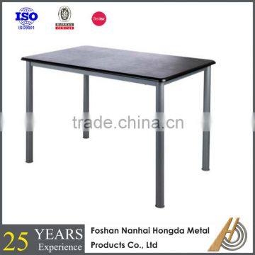 Wooden PVC wrapping rectangle dining tables