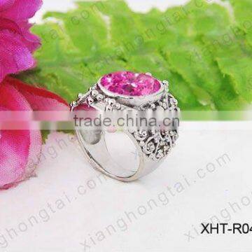 High Quality Stainless Steel Cubic Zirconia Engagement Rings