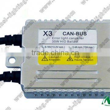 9~16V 35W/55W HID kit CANBUS X-series ballast HID xenon conversion kit