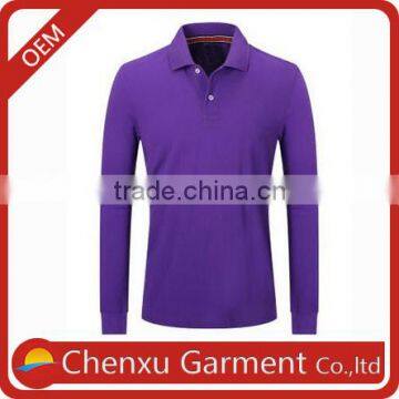 polo shirt long sleeve men sports wear sublimation polo shirt custom digital printing 180 gsm polo t shirts In bulk sale