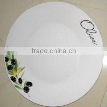 9" ceramic dinner plate , cheap ceramic dinner plates , ceramic porcelain personalize plates