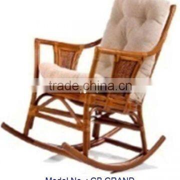 Elegant Style Rattan Chair, Rocking Chair, Rattan Rocking Chair, Rattan Chair, Indoor Rocking Chair, Living Furniture