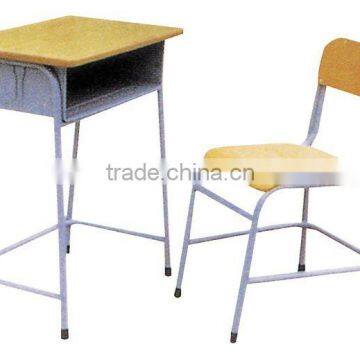 school desk and chair