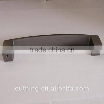 High Quality Creative Shinny Black Cabinet Aluminum Handle V photo-2