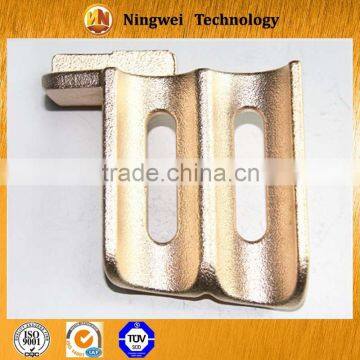 China manufacture bronze casting textile macinery parts