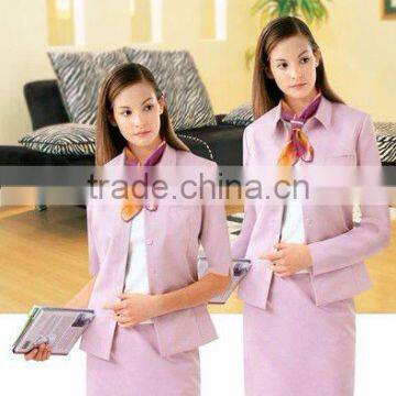 Wholesale restaurant/hotel staff unisex suit uniform