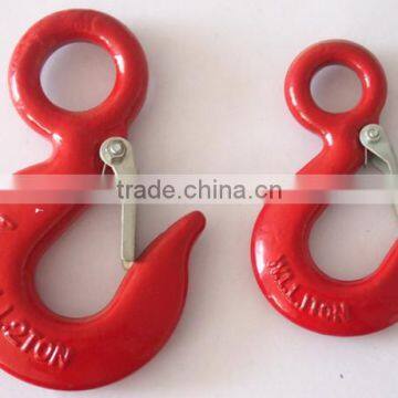 heavy duty G80 eye sling hook with or without latch