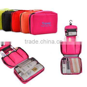 Solid Color Oxford Toilet Bag for Small Quantity Order photo-2