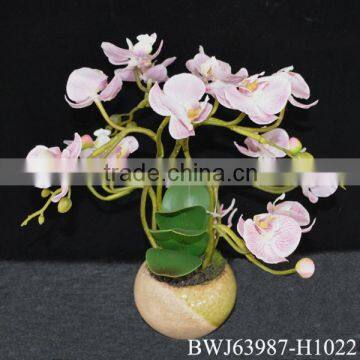 Real Touch Silk Flowers Latex Orchid