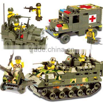 custom Plastic ABS building block minifigure, oem plastic assembling mini figure, popular military minifigures