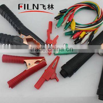 electrical complete insulated copper plating alligator clip