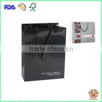 2016 New Gloss Laminated Paper Carrier Bag With Rope Handle photo-3