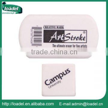 High quality customized logo white eraser