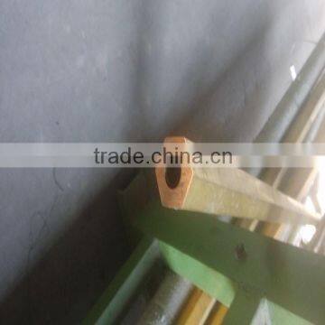 Smooth Surface C21000 Hexagonal Type Brass Copper Tube photo-2