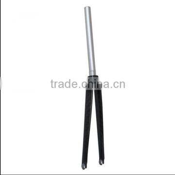 Carbon Road 700c Bike Fork Aluminum Steer Tube Carbon Fork in Fixed Gear Bike Fork photo-2