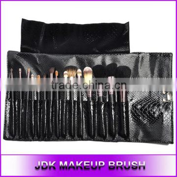 New Design 15pcs PRO Makeup Brush Set with Fashion Cosmetic Bag