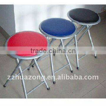 PVC seat metal chair