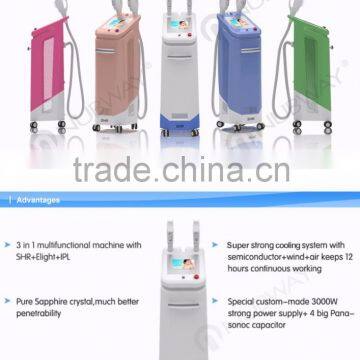 Powerful 3000w Strong Power Supply Two Handles Shr Hair Removal Machine photo-4