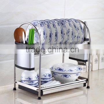 Wholesale kitchen stainless steel storage box kitchen utensil kitchen storage basket