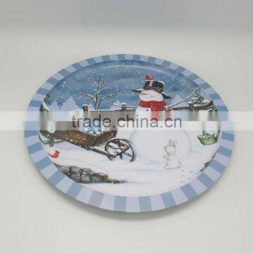 Steel Pallet tin box with printing and beautiful picture for saving food or watch