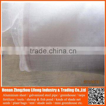 100% virgin hdpe 40 mesh 50 mesh greenhouse insect net , plastic vegetable anti insect net , pe agricultural insect proof net