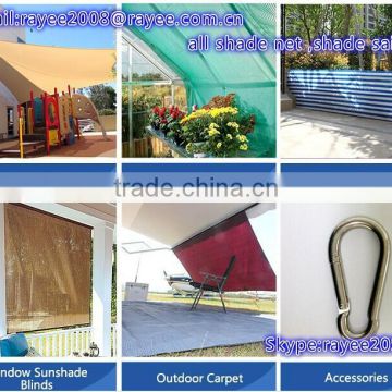 HDPE Sail Material and Shade Sails&Enclosure Nets Type balcony windbreak net,green 80% 200gsm 2.2meter x100meter per roll