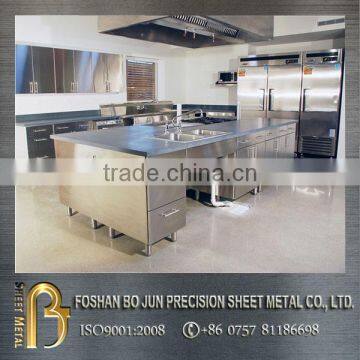 Custom aluminum sheet metal panels for kitchen cabinet door