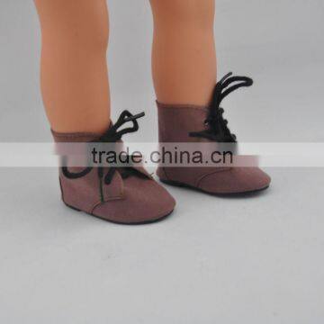 18 inch brown panther shoe for doll