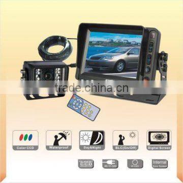 Car Rearview System with heavy duty color CCD rear view camera