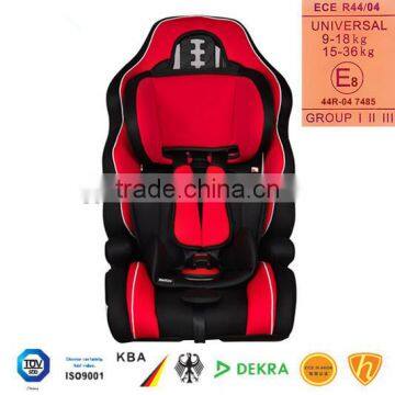 ece E1 HDPE baby car seat with ece r44/04