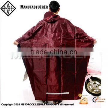 Lightweight Adult Reusable Portable Motorcycle Raincoat Scooter Rain Poncho photo-3