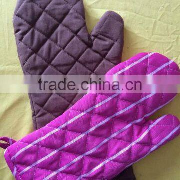 100% Cotton Machine Washable Heat Resistant Everyday Kitchen Basic Microwave Oven Mitt photo-5