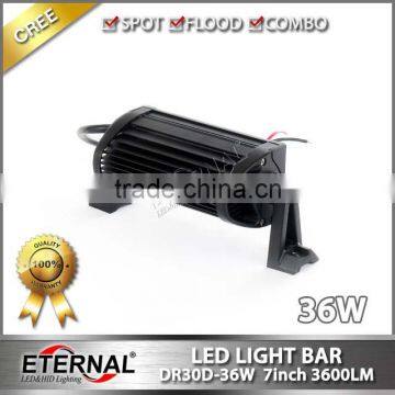 36W off Road Wrangler Bumper Spotlight Truck Trailer Tractor Harvester High Power Driving Super Spot 4D Headlight photo-3