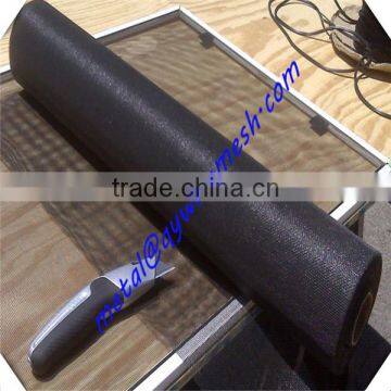 18*16 black fiberglass window screen / dust prood window sceen mesh