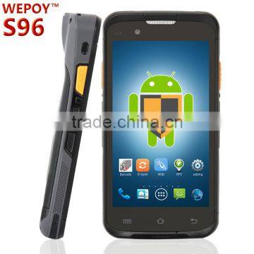 Wepoy S96 WIFI 3G Camera Barcode Scanner NFC Handheld Logistics Android Pda photo-2