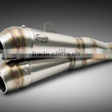 For SUZUKI GSX-R1000 2007-2008 SM Motorcycle Exhaust Pipe LASER "X-Treme" slip-on mufflerset "GP-style" D70