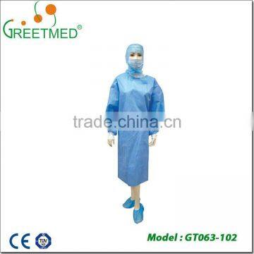 Wholesale pp pe Sms Smms Spunlace Medical Sterile Disposable Surgical Gown photo-4