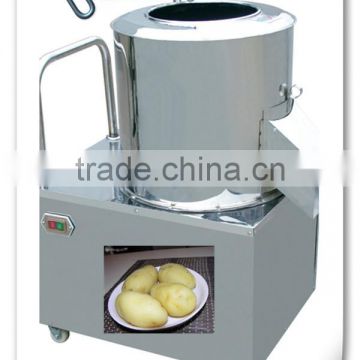 SS Commercial electric automatic mechanical rotating industrial fresh potato peeling machine